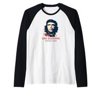 Che Guevara Shirt Rebel Cuban Shirt Guerrilla Revolution Maglia con Maniche Raglan