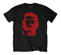Che Guevara - T-Shirt # L Unisex Black # Red On Black