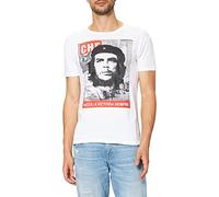 Che Guevara T- Shirt Uomo, Bianco, S