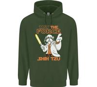 Che La Forza Sia Con Te Felpa Uomo Shih Tzu Divertente