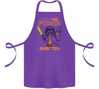 Che La Forza Sia Con Te Grembiule Divertente Per Cani Shih Tzu 100% Biologico