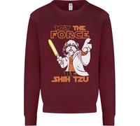 Che La Forza Sia Con Te Maglione Divertente Per Cani Uomo Shih Tzu