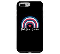 Che la libertà suoni il 4 luglio Giorno dell'Indipendenza Dio benedica l'America Custodia per iPhone 7 Plus/8 Plus