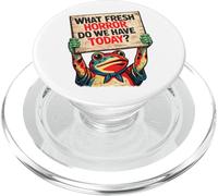 Che orrore fresco abbiamo oggi divertente protesta rana PopSockets PopGrip per MagSafe