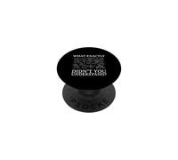 Che parte del design dell'insegnante di matematica non capisci PopSockets PopGrip Adesivo