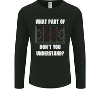 Che Parte Dell'Hockey Non Capisci Maglietta A Maniche Lunghe Uomo