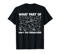 Che Parte di Non capisci Divertente Studente Insegnante di Matematica Maglietta con Stampa Grafica Economica