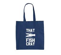 Che Pesce Cray - Borsa Tote IN Tela - Gioco di Parole Gamberi Fiume Umorismo Da
