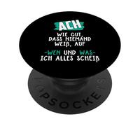 Che sia bene che nessuno saprà su chi stia cercando tutto PopSockets PopGrip Adesivo