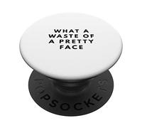 Che spreco di un bel viso PopSockets PopGrip Adesivo