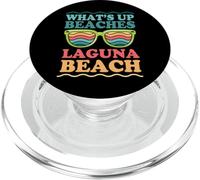 Che succede Spiagge Laguna Beach California Famiglia abbinata PopSockets PopGrip per MagSafe