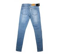 Cheap Monday Jeans Donna Low Waist Stonewash Blue Zip