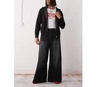 Cheap Monday - Rad - Jeans skater a fondo ultra ampio neri-Nero W32 L34