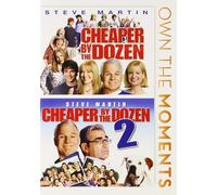 Cheaper by the Dozen / Cheaper by the Dozen 2 (DVD) Steve Martin Bonnie Hunt
