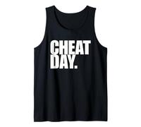 Cheat Day - Pizza Fast Food, Pesi, Bodybuilder, Palestra Muscolare Canotta