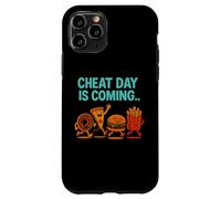 Cheat Day sta arrivando - Divertenti patatine fritte a forma di cartone animato Junk Food Custodia per iPhone 11 Pro