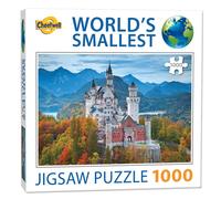 Cheatwell Games 13930 World's Smallest 1000 Piece Jigsaw Puzzle Neuschwanstein C