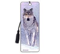 Cheatwell Games 3D Bookmark - Snow Wolf