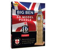 Cheatwell Games - BYO 3D Big Ben - 3D Puzzles For Kids & Adults - Model Kit To B