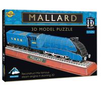 Cheatwell Games - BYO 3D Mallard Steam Engine - 3D Puzzles For Kids & Adults - M