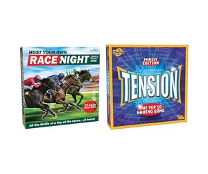 Cheatwell Games Host Your Own Race Night & Tension: The Top 10 Naming Game Cheat