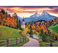 Cheatwell Games-Il Puzzle più Piccolo del Mondo Alpi bavaresi, Colore, 13039