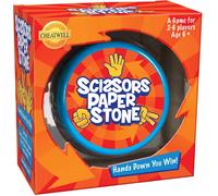 Cheatwell Games Scissors-Paper-Stone Card Game Scissors Paper Stone