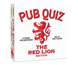 CHEATWELL GAMES The Red Lion Pub Quiz - 400 Questions - Comes With Answer Pad &