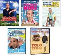 Checco Zalone - Tolo Tolo Cado dalle Nubi Che Bella Giornata Quo Vado (5 Film Dvd) Edizione Italiana
