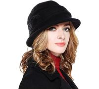 CheChury Cappello Invernale Donna Berretti Lana Cappelli Signore Invernale Vintage Berretto Maglia Cappello Donna Cappello in Pile Inverno Berretto Classico Cappello Elegante Invernale Beanie