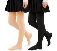 CheChury Collant in Pile Bambini Invernali Termiche Collants Opachi Bambine Spessi Collant Solido Bambina Ragazze Caldi Collants Termici Foderati in Pile Calzini Elasticizzati Leggings Ballet Dance