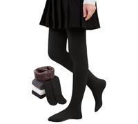CheChury Collant in Pile Bambini Invernali Termiche Collants Opachi Bambine Spessi Collant Solido Bambina Ragazze Caldi Collants Termici Foderati in Pile Calzini Elasticizzati Leggings Ballet Dance