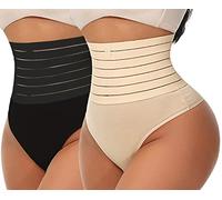 CheChury Donna Vita Alta Contenitiva Intimo Perizoma Modellante Mutande Tanga Contenitive Invisibile Mutandine Pancia Piatta Guaina Mutandine Shapewear Dimagranti Post Parto