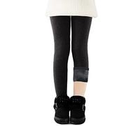 CheChury Leggings Bambine e Ragazze Leggings Elasticizzati Leggings Invernali Leggins Felpati Pantaloni Termici Bambina Tinta Unita Pantaloni Lunghi Cotone Leggings Stretch Pantaloni in Pile