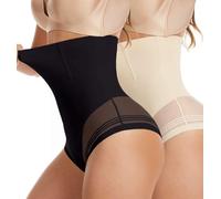 CheChury Mutande Contenitive Guaina Contenitiva Donna Slip Pancia Piatta Vita Alta Intimo Modellante Pancera Contenitiva Intimo Contenitivo Modellante Snellente Senza Cuciture Slip Dimagrante