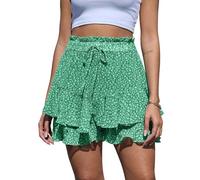 CheChury Pantaloncini Donna Estivi Eleganti Short Casual Corti Larghi Shorts Vita Alta Elasticizzata con Coulisse Pantaloncini Tuta Donna Pantaloni Corti Sportivi Larghi Casual Pantaloni Spiaggia