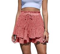 CheChury Pantaloncini Donna Estivi Eleganti Short Casual Corti Larghi Shorts Vita Alta Elasticizzata con Coulisse Pantaloncini Tuta Donna Pantaloni Corti Sportivi Larghi Casual Pantaloni Spiaggia