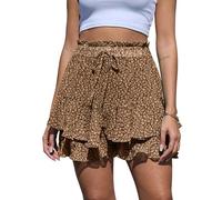 CheChury Pantaloncini Donna Estivi Eleganti Short Casual Corti Larghi Shorts Vita Alta Elasticizzata con Coulisse Pantaloncini Tuta Donna Pantaloni Corti Sportivi Larghi Casual Pantaloni Spiaggia