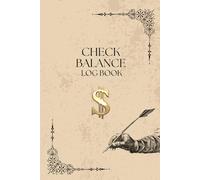 CHECK BALANCE LOG BOOK: "Personal Finance Management Tool with Standard Accounting Layout"( 6x9 Inches 100 Pages)
