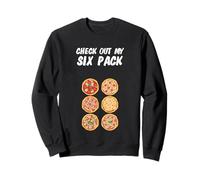 Check out My Six Pack I Funny Pizza Felpa