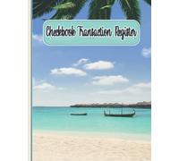 Checkbook Transaction Register: Large & Easy Accounting Book ledger, Blank Lines for 2700 Entries, Withdrawal (Debit, Payment) and Deposit (Credit) Banking Transaction Register, 8.5 x 11 inch.