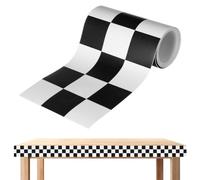 Checkered Board Borders, Bulletin Trim Decoration, 240x10cm Border Strip with Pattern Design, Cardstock Material Trim, Board Edge with Classic Style, Classroom Accessory for School Office