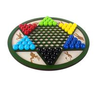 Checkers Cinesi - Gioco Da Tavolo Di Famiglia | Giochi Da Tavolo In Legno, Divertenti Strategie Notturne Familiari Attività Multiplayer Mente Rilassante Portatile Per Cortile BBQ Beach Picnic Campfire