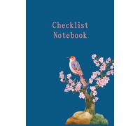 Checklist Notebook: ADHD Checklist Notebook A5 | 100 Pages | Simple To-Do Lists | Daily Priorities | Small Checklist Notebook | A5 Lined Soft Cover | Cute Bird Notebook |