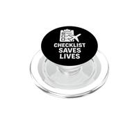 Checklist salva vite | Giornata internazionale della sicurezza aerea PopSockets PopGrip per MagSafe