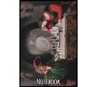 Checkmate by Friedrich Moritz August Retzsch Notebook: Perfect for Journaling, 6 by 9 Inches ,110 pages