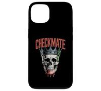 Checkmate King Skull - Re Creepy Figure Amante degli Scacchi Custodia per iPhone 13