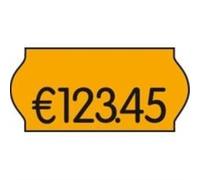Checkpoint METO Price Labels Bright Orange Permanent Mini Pack