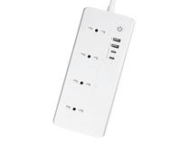 Cheda di alimentazione intelligente, scheda di alimentazione WiFi, protezione da sovratensioni, compatibile con Alexa e Google