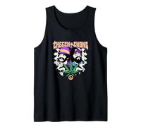 Cheech & Chong Duo Portrait Dice Peace Leaf Canotta